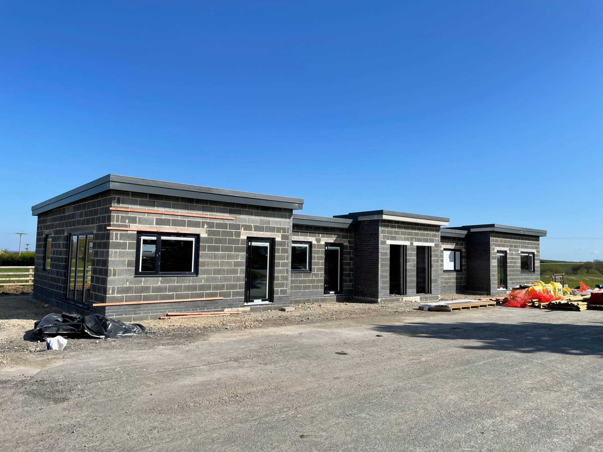 The new fields edge office units on Rudding Estate