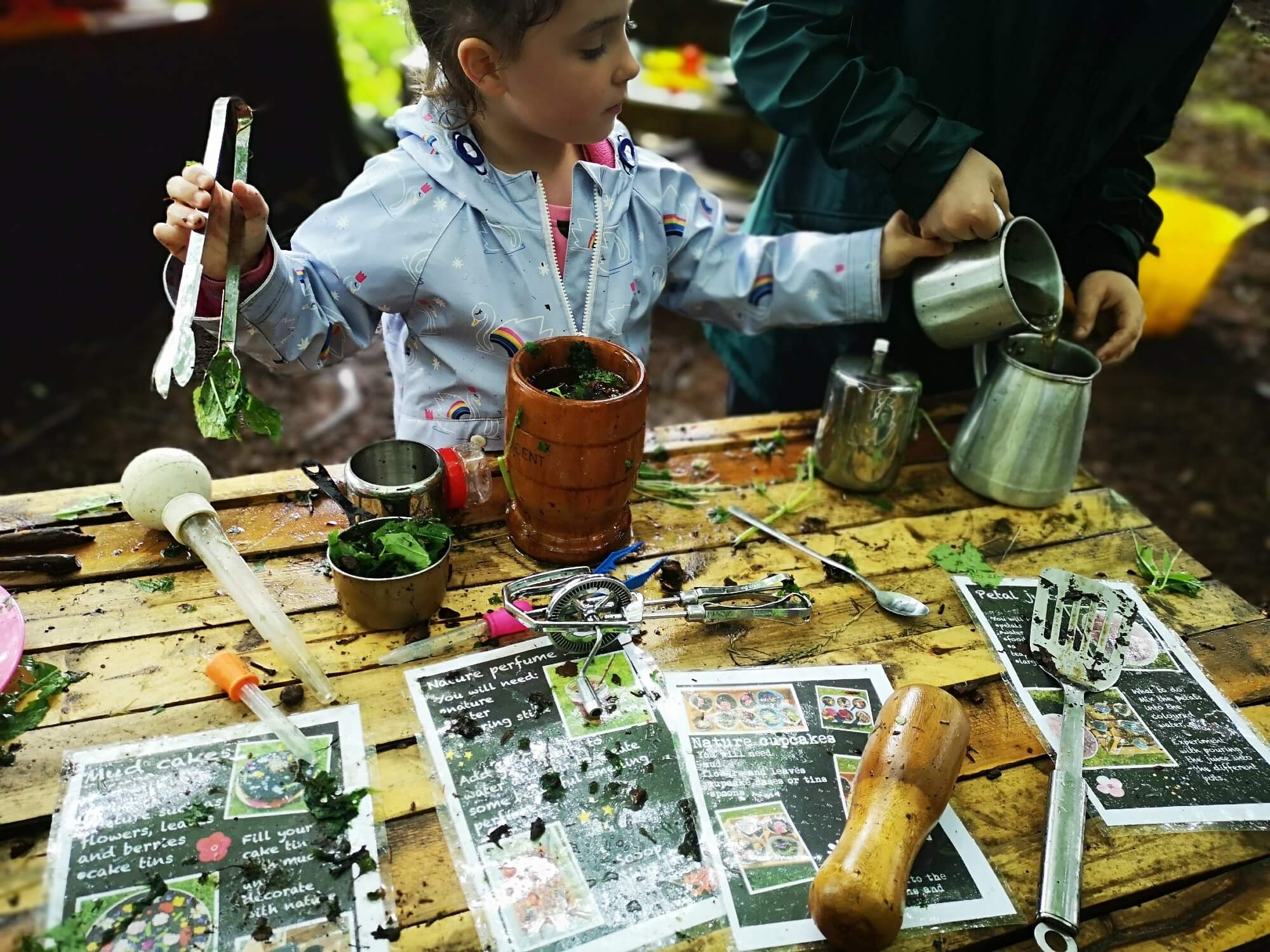Muddy activities Born in the Forest
