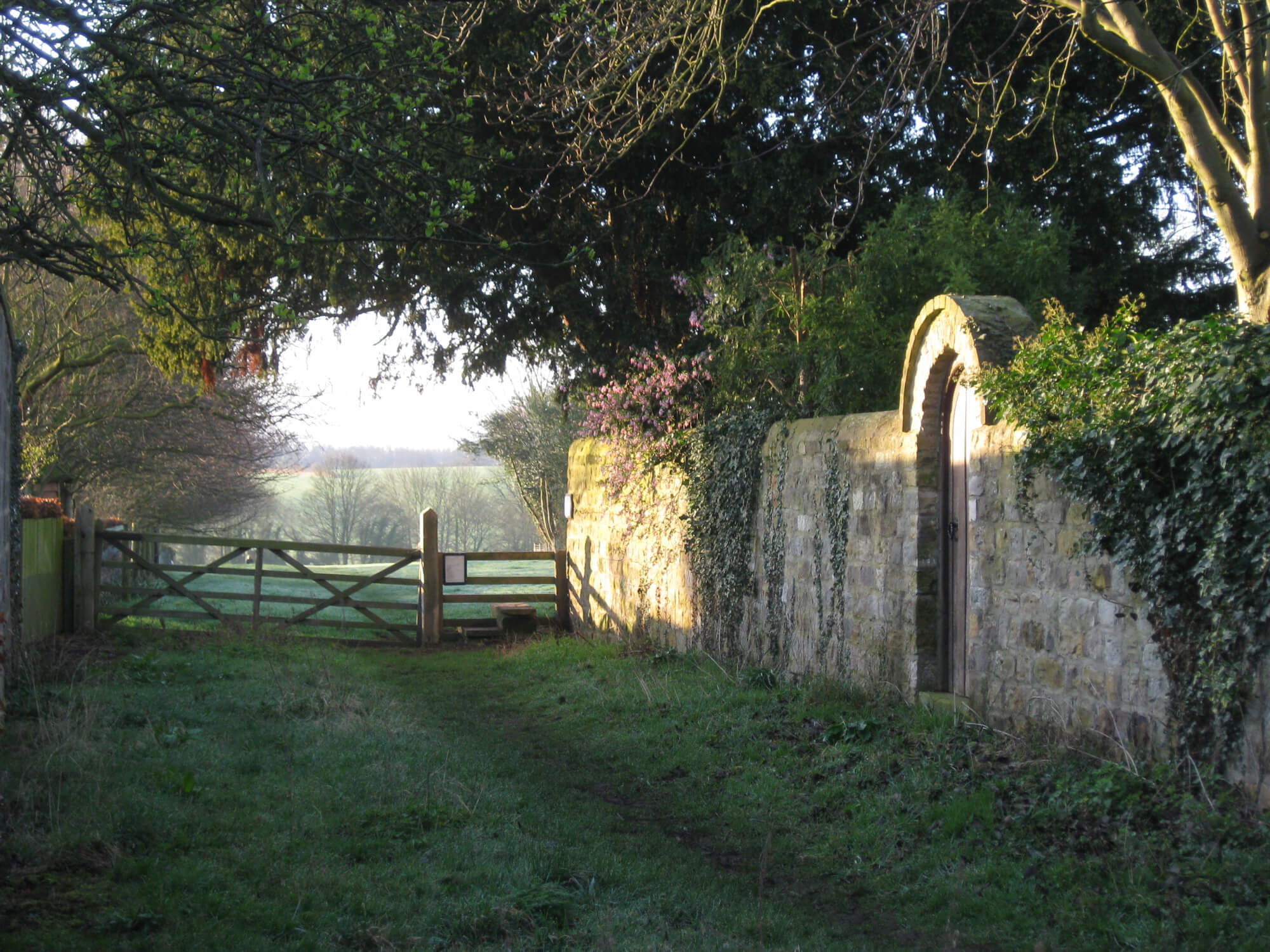 Garth walk on Rudding Estate