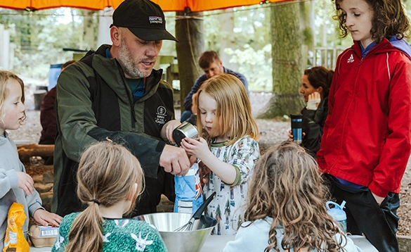 Born of Forest baking activity