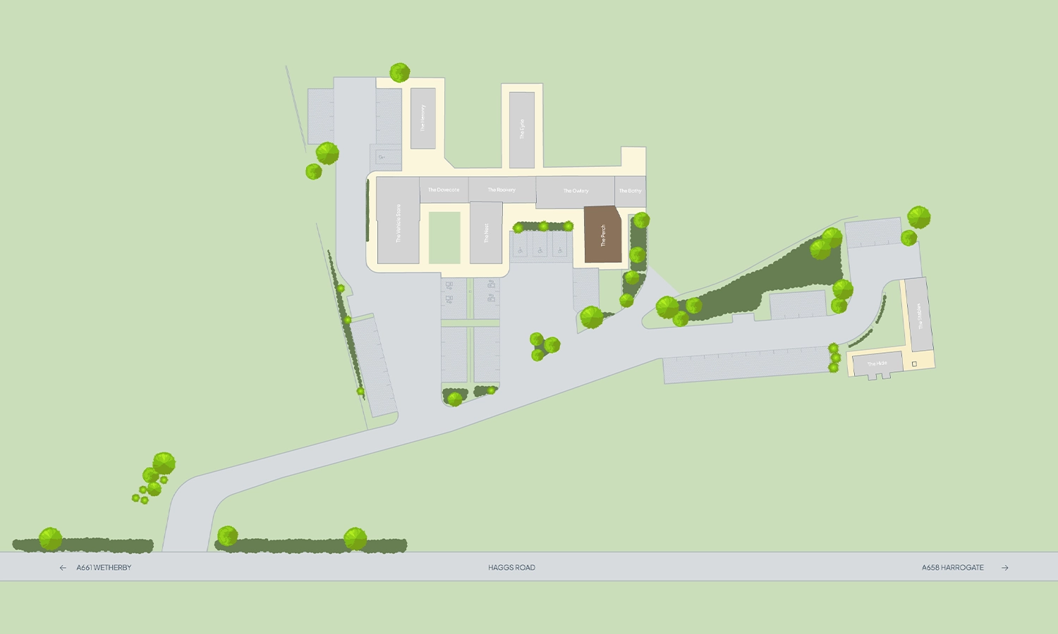 The perch estate map
